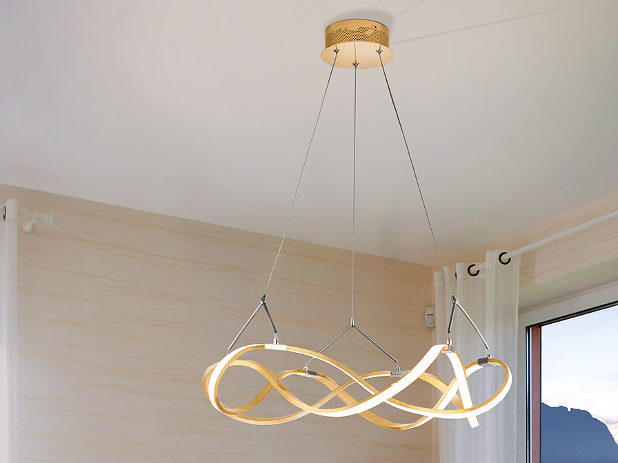 Molly Gold Pendant by Schuller