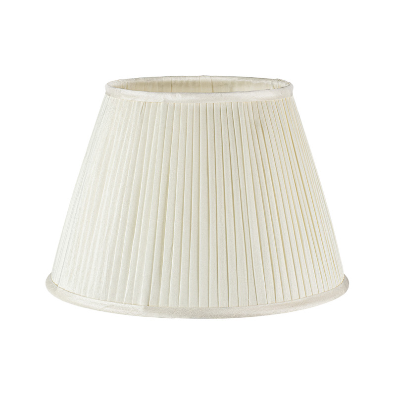 Ivory pleated Lampshade