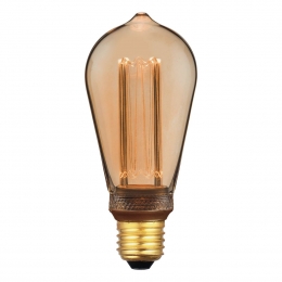 LED vintage rustika micro 3.5 watt bulb ES dimmable