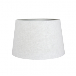 Ivory Double Lined Linen Drum Lampshade, Small White Lamp Shades Uk