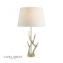 Laura Ashley Mulroy Champagne Antler Table Lamp Base